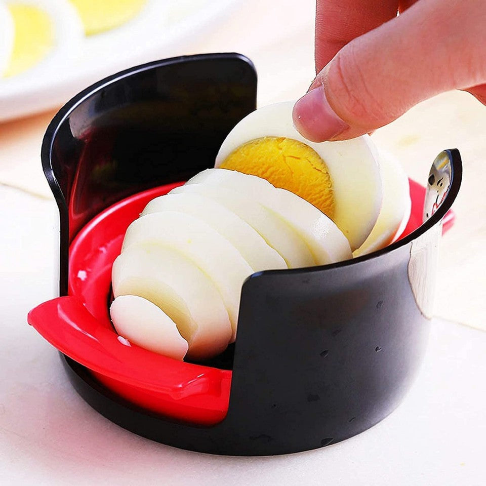 Set feliator 3 in 1 multifunctional Flippy, feliatoare pentru oua/fructe, PP/otel inoxidabil, multicolor, 9 x 10.5 x 5.5 cm-4