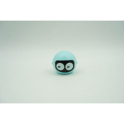 Set inteligent de blocuri magnetice pentru copii, 7 piese, cutie depozitare, robotel, albastru-5