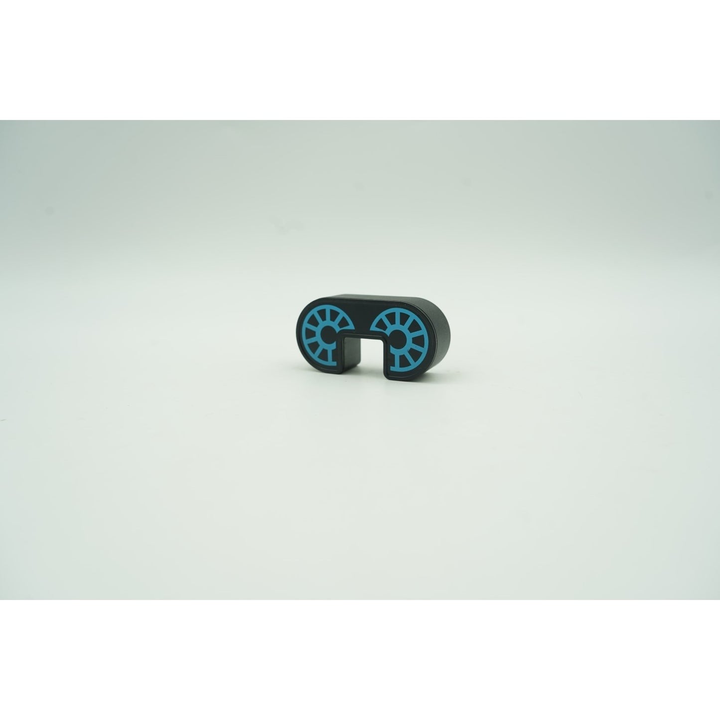 Set inteligent de blocuri magnetice pentru copii, 7 piese, cutie depozitare, robotel, albastru-9