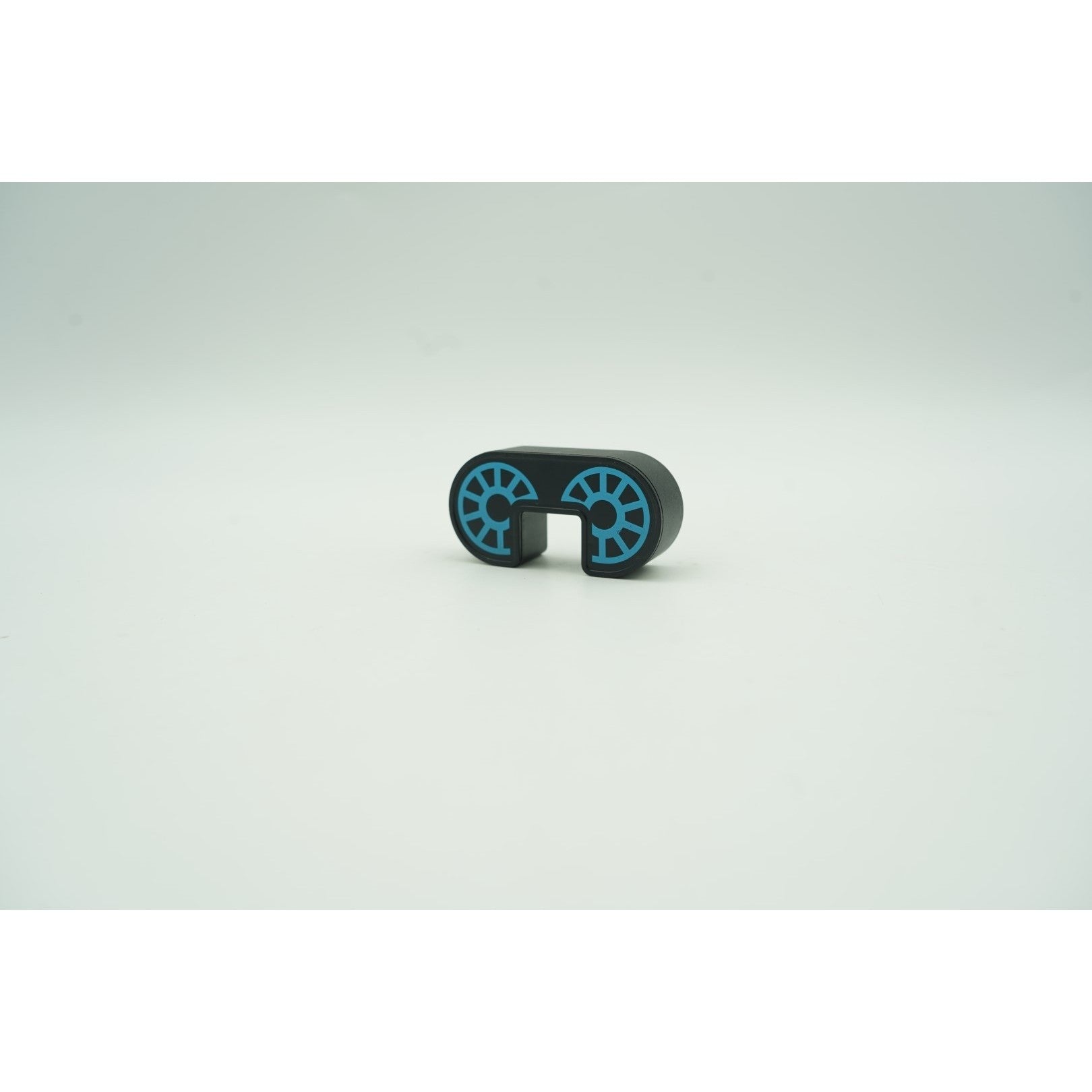 Set inteligent de blocuri magnetice pentru copii, 7 piese, cutie depozitare, robotel, albastru-9