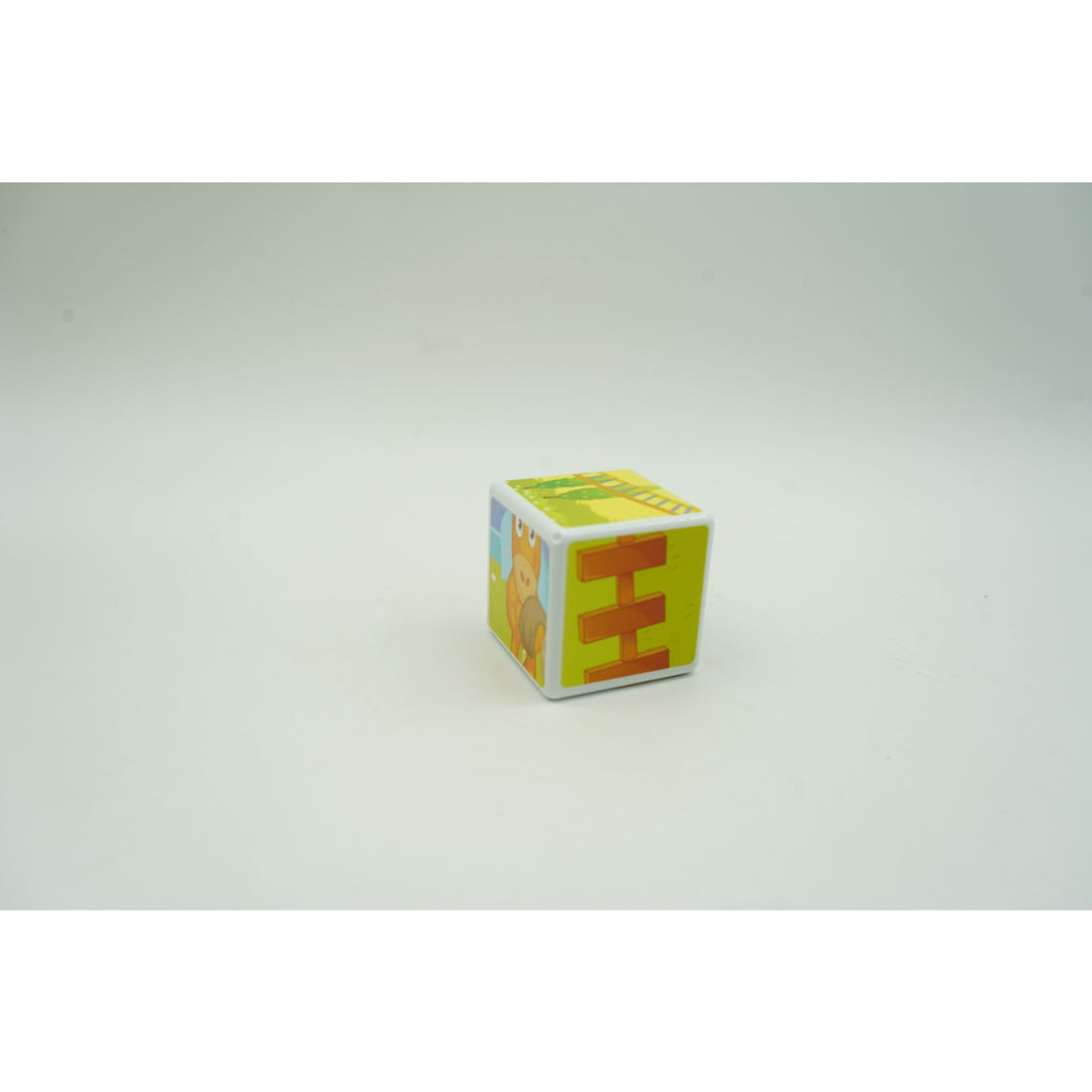 Set inteligent de cuburi magnetice pentru copii, 10 piese, cutie depozitare, puzzle parc de distractii, +3 ani, multicolor-5