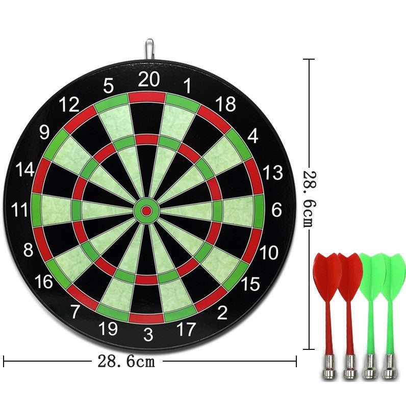 Set Joc Darts Flippy, 4 Sageti Incluse, Magnetic, Dimensiuni 28.6 x 28.6 cm, Design clasic, model 2, Multicolor-5