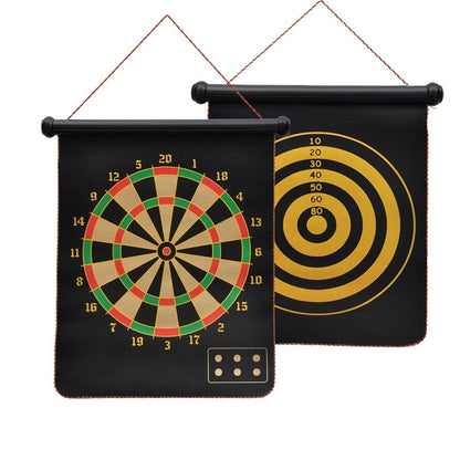Set Joc Darts Flippy, Doua Fete pentru Joc, 6 Sageti Incluse, Magnetic, Dimensiuni 37 x 40 cm, Design clasic, Multicolor-5