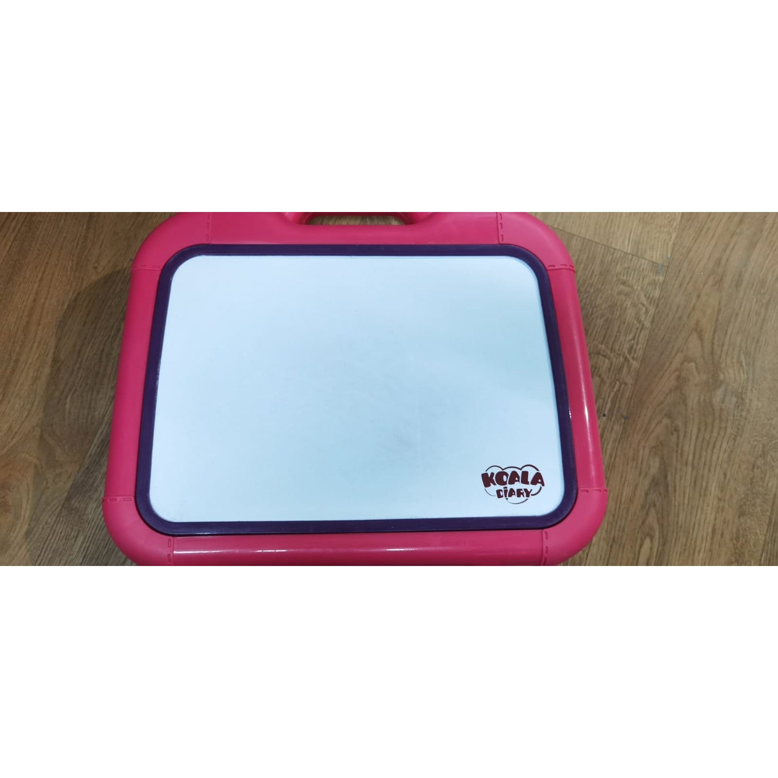 Set jucarie educativa proiector cu masa pentru desen, 48 de imagini, 6 discuri de proiectare, creioane colorate, cutie depozitare, +3 ani, Rosu, Resigilat-6