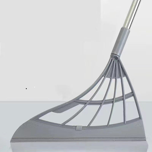 Set matura, faras cu coada si matura silicon, Flippy, Pentru uz casnic, Plastic/Otel, Gri, 90 x 72 x 100 cm-1