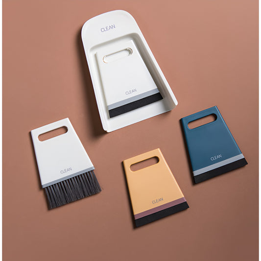 Set Mini Matura si Faras, Flippy, Uz Casnic, Doua Perii, pentru Birou, Bucatarie, Casa, 19.5x13.8x3.6 cm, Gri-1