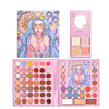 Trusa de Machiaj, KEVIN & COCO, Easter Style Blue, 69 culori, 20 x 22.5 cm-0