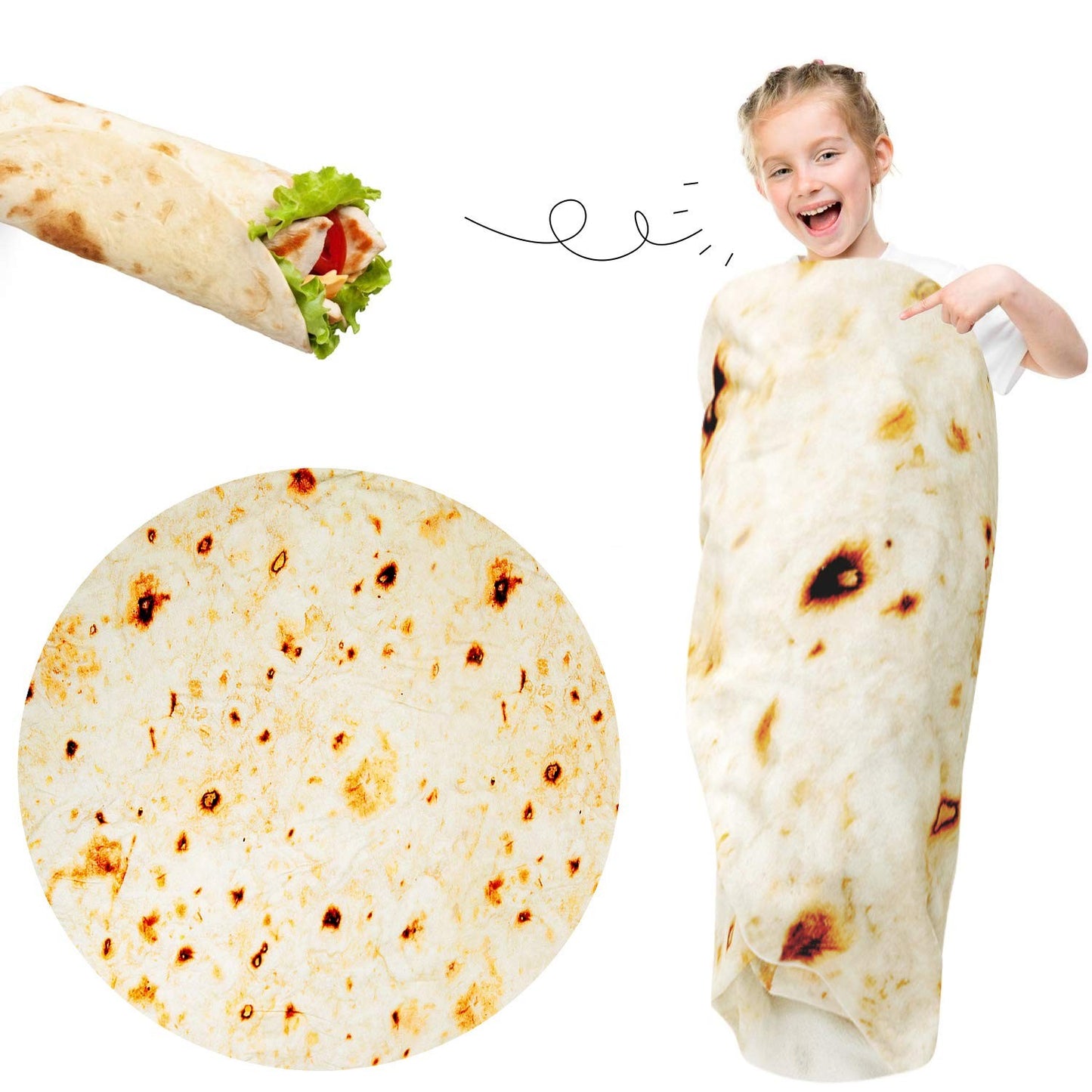 Set patura flanel si caciula Flippy, forma lipie, pentru nou-nascuti, material poliester, 85 cm, crem-4