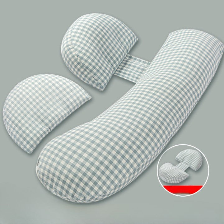 Set Perna pentru Gravide, Flippy, Husa Detasabila, Spuma Moale, Utilizare in Forma H si U, Reglabila, Latime Ajustabila, Proactive, Albastru-2
