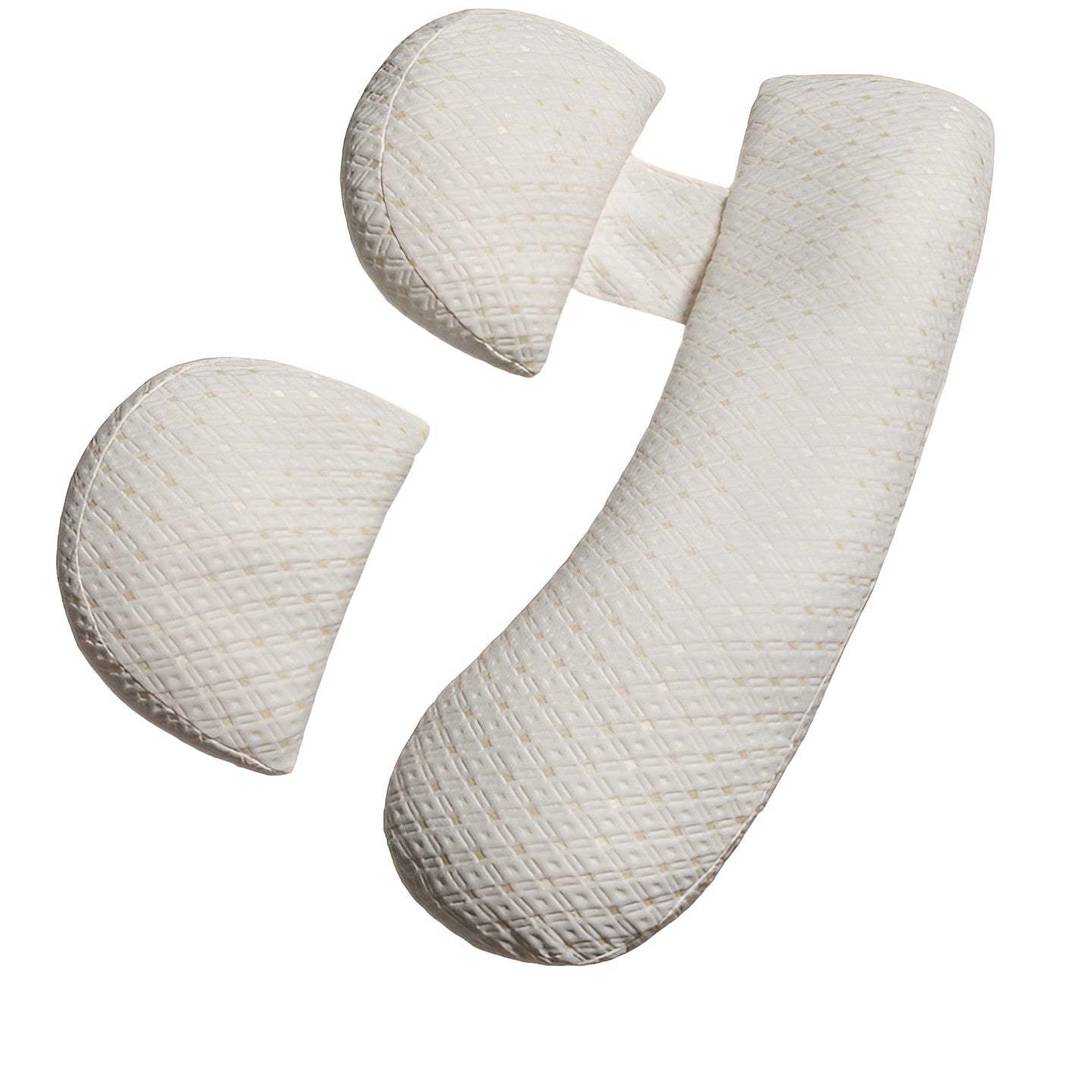 Set Perna pentru Gravide, Flippy, Husa Detasabila, Spuma Moale, Utilizare in Forma H si U, Reglabila, Latime Ajustabila, Proactive, Crem-0