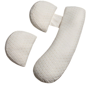 Set Perna pentru Gravide, Flippy, Husa Detasabila, Spuma Moale, Utilizare in Forma H si U, Reglabila, Latime Ajustabila, Proactive, Crem-0
