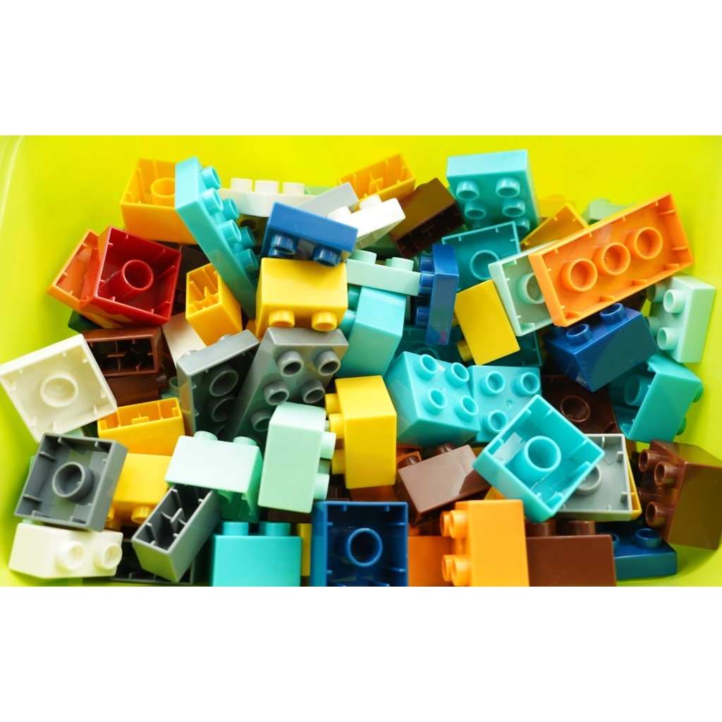 Set piese de constructii pentru copii, Flippy, Animal series, 134 piese, Multicolor-4