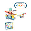 Set piese pentru constructie, Flippy, Rampa auto, 30 piese, Masinute incluse-0