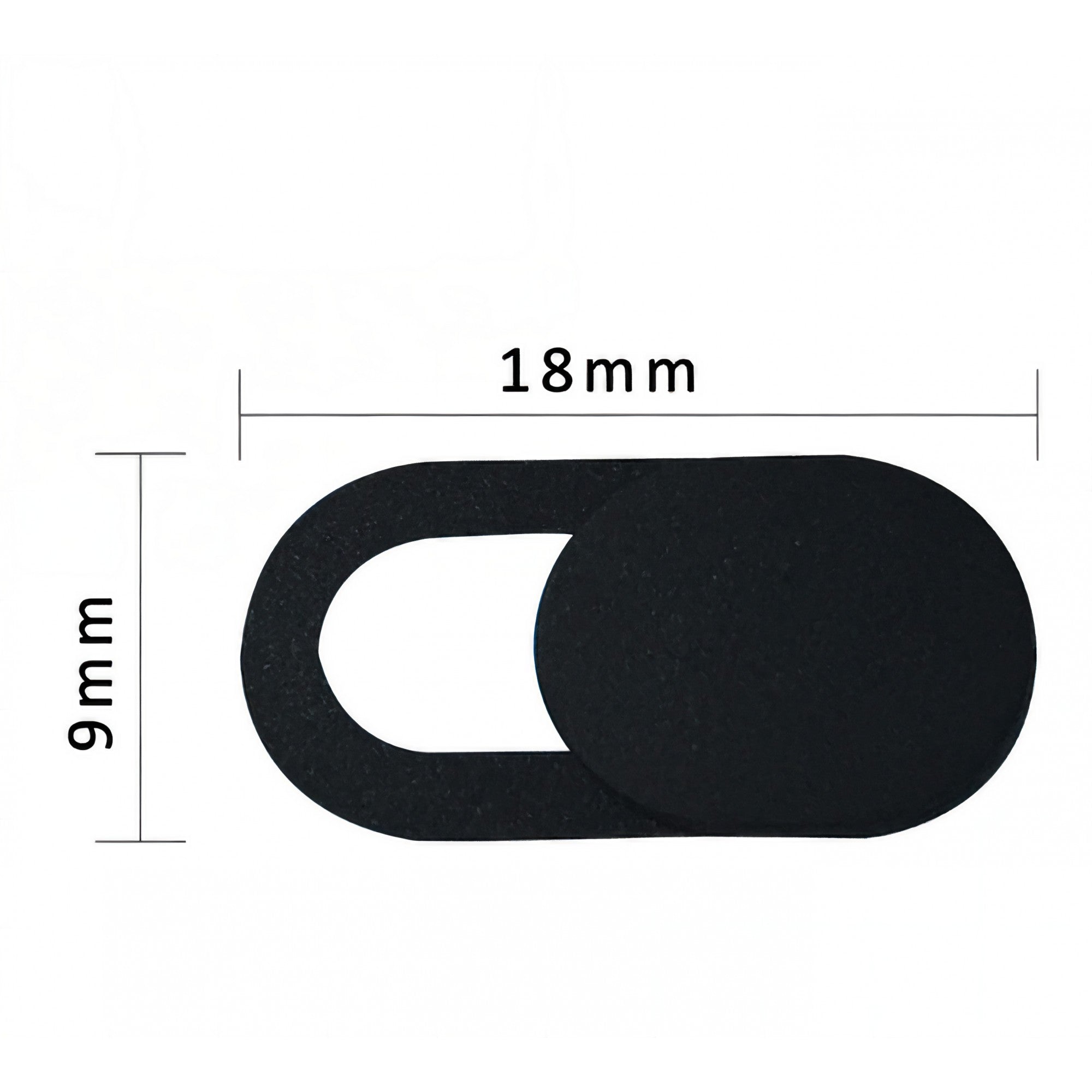 Set protectii camera, Flippy, 8 buc, negru-6