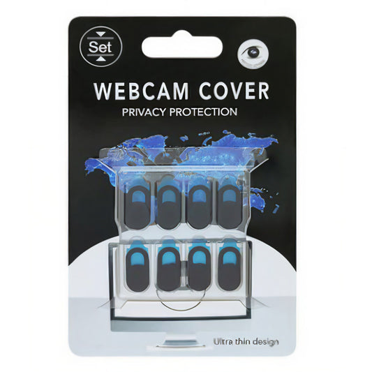 Set protectii camera, Flippy, 8 buc, negru-0
