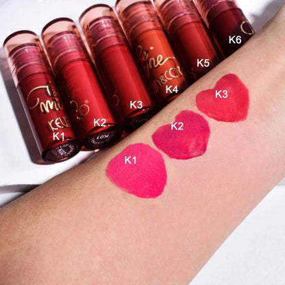 Set Rujuri de Buze Mate, KEVIN &amp; COCO, Be Mine 3 Culori, Lip-Gloss, 11 x 7.3 x 2.7cm, Roz, Varianta A-1