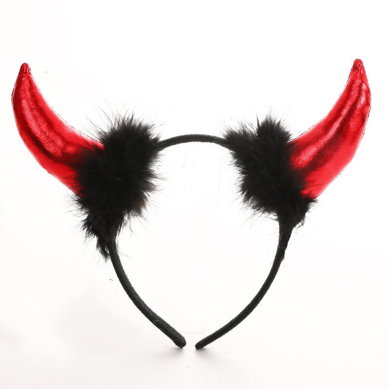 Coronita Deghizare, Devil, Rosu cu Negru, Universala-0