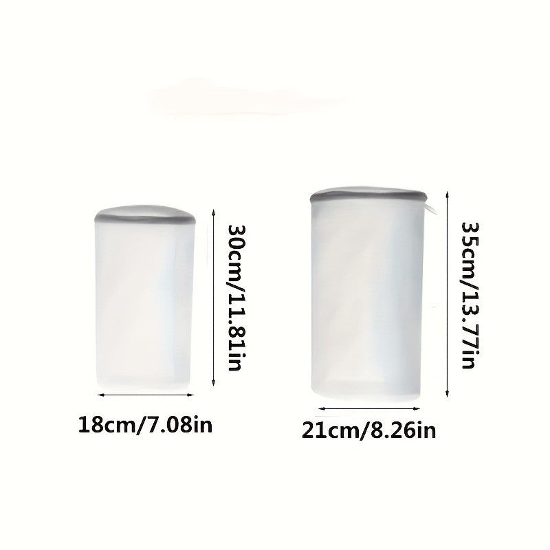 Sac Cilindric pentru Spalare Incaltaminte, Flippy, Dimensiuni Mici, pentru Masina de Spalat, 31x18x3 cm, Alb-0