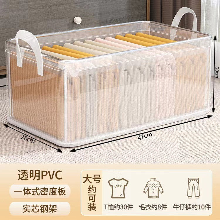 Shoes--Quilt-New Storage Box- 26L- 47*28*20-0