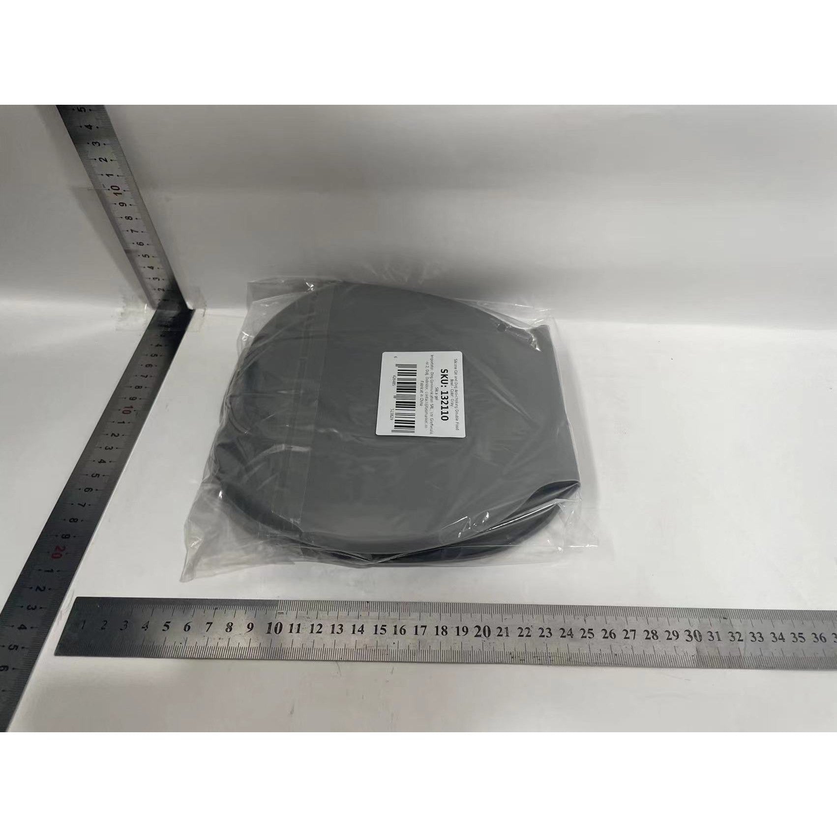 Set 2 Boluri din Silicon pentru Animalul de Companie, Flippy, Antialunecare, Gri-1