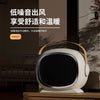 Aeroterma / Radiator Flippy PTC, 700W-1200 W, cu Maner de Piele, 2 Trepte de Viteza, Model Casca de Astronaut, Alb-0