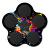 Jucarie de Boxat cu Muzica si Lumini, Flippy, Bluetooth, Incarcare USB, Aplicare cu Ventuze, 5 Tinte, 40x38x8 cm, 930 g, Negru-0