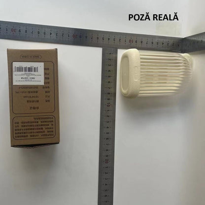 Sapuniera de Calatorie, Flippy, Suport pentru Sapun cu Scurgere a Apei, Recipient cu Capac Depozitare, Savoniera pentru Baie, 12.6x6.1x8.4cm, Crem-4