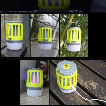 Lampă UV antiinsecte Flippy, anti muste, anti tantari, Conectare la priza prin USB, portabil, 3.7 V, 200 lumeni, 8.5 x 13.3 cm, Verde-3