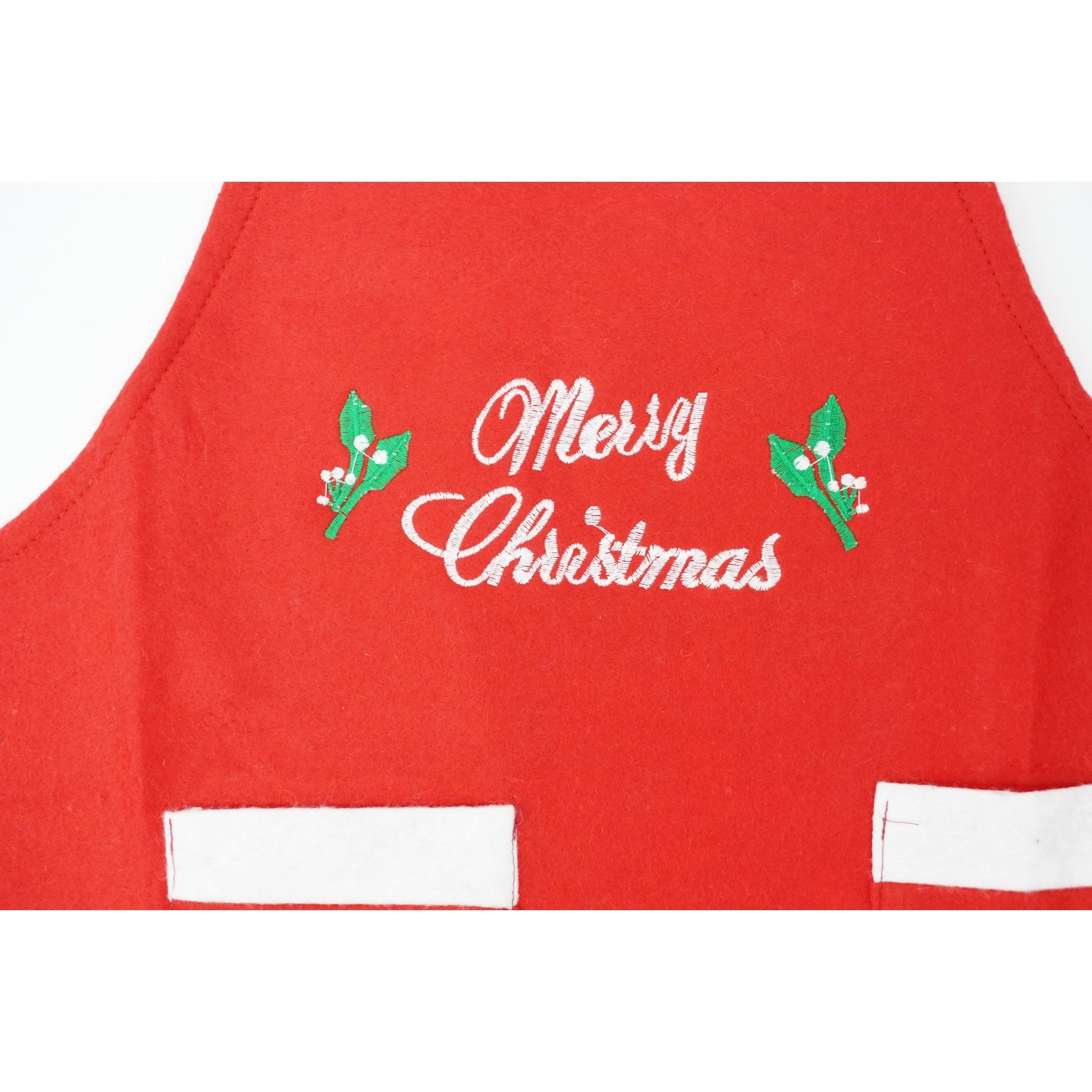 Sort Craciun, Flippy,cu inscriptie Marry Christmas, rosu, pentru adulti, poliester-2