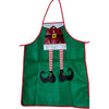 Sort Craciun, Flippy, cu Model de Elf, Verde, Pentru Adulti, Poliester-0