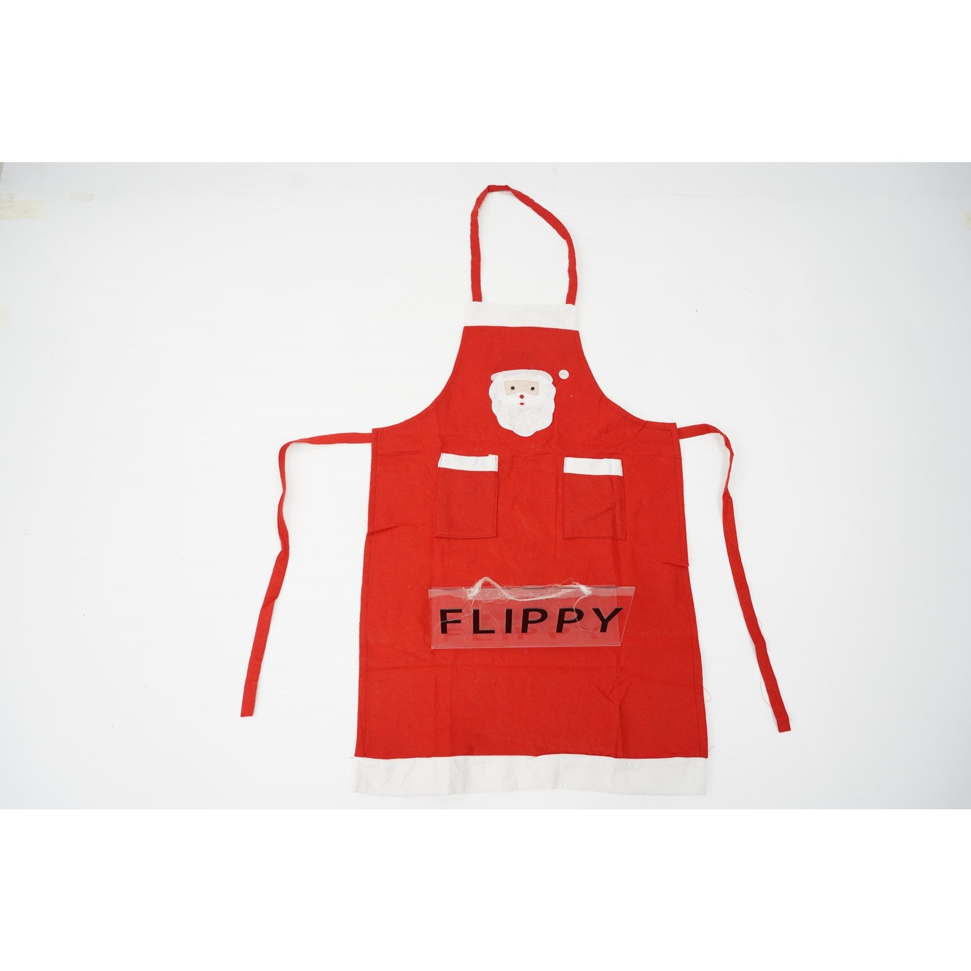 Sort Craciun, Flippy, cu model de Mos Craciun, rosu, pentru adulti, poliester-1