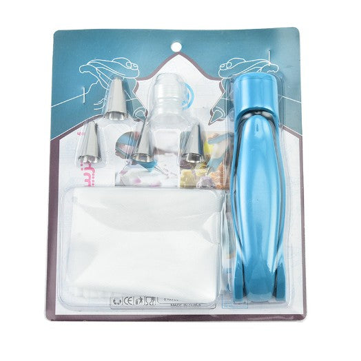 Set Accesorii Decorare Prajituri si Torturi, Flippy, Albastru-0