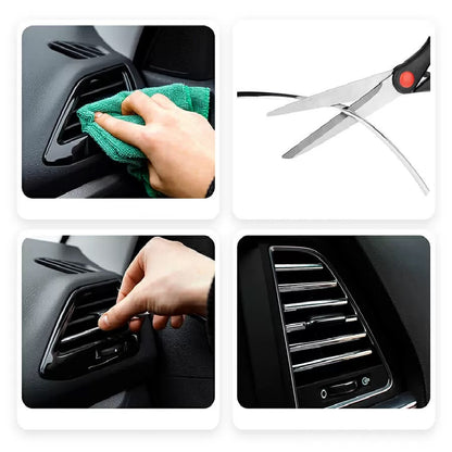Rola Ornament Auto de tip "U" pentru muchii sau grila ventilatie, 15m liniari, culoare Crom SILVER-3