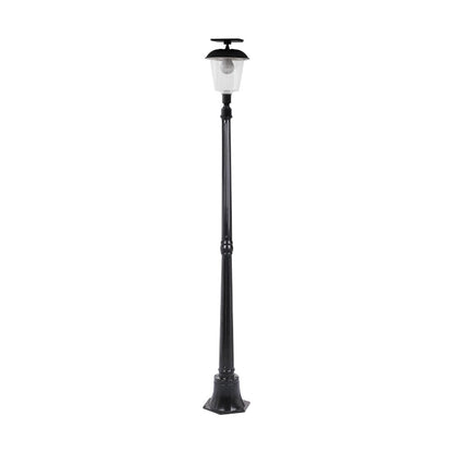 Lampa solara de tip stalp pentru gradina, Flippy, Alb Cald-0