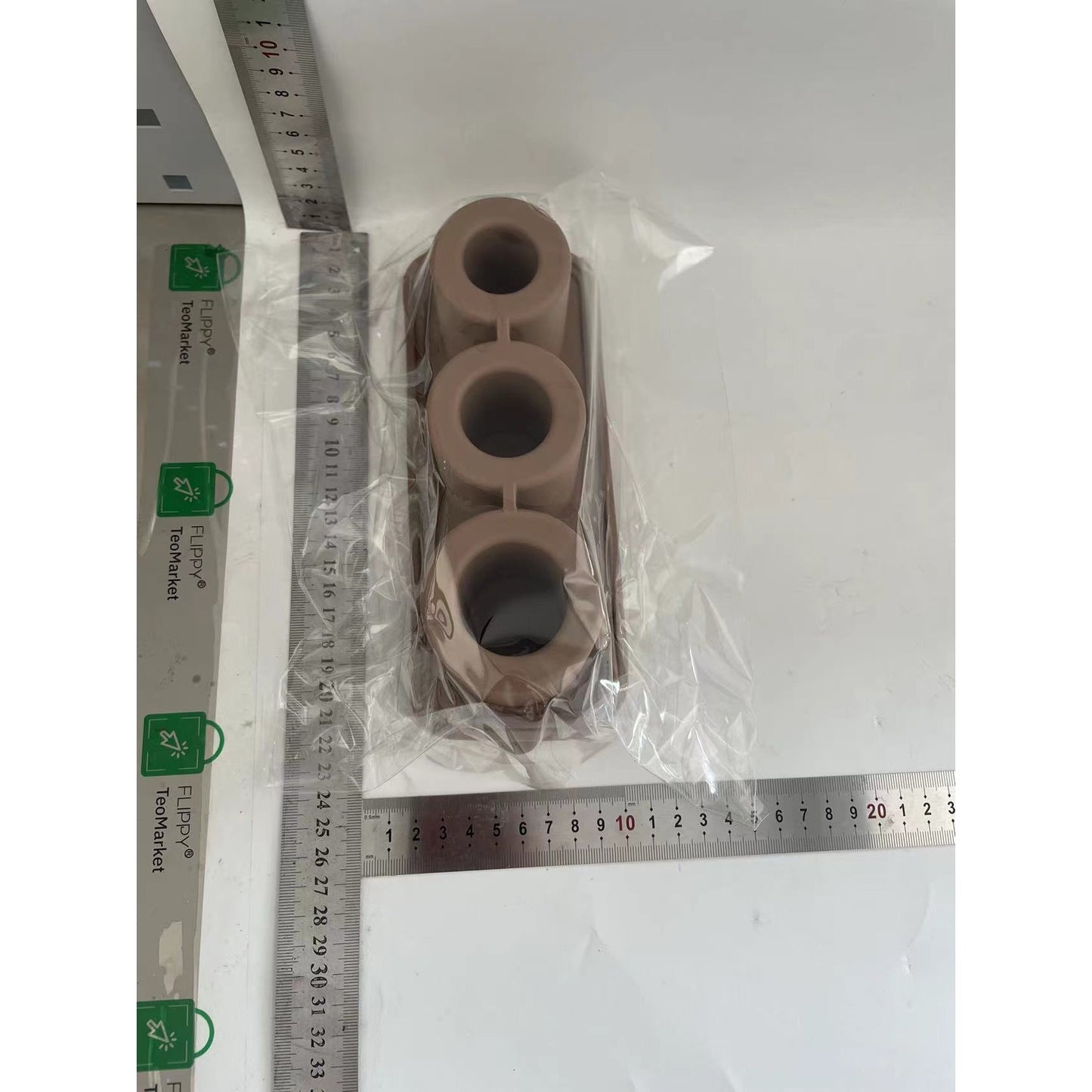 Forma pentru Gheata, Flippy, din Silicon, Maro-1