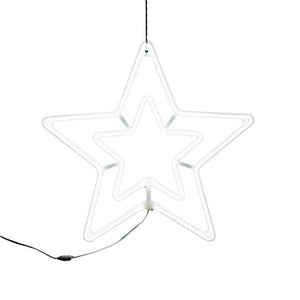 Stea luminoasa cu 5 colturi, Flippy, 60 Led-0