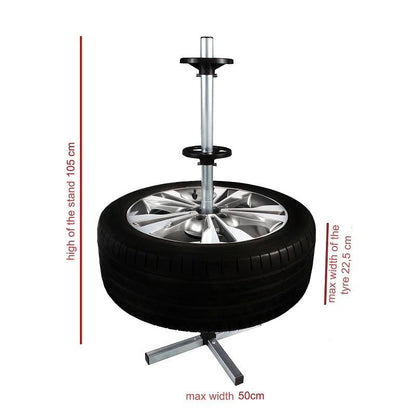 Suport vertical pentru depozitare roti, jante de la 13" la 17"-2