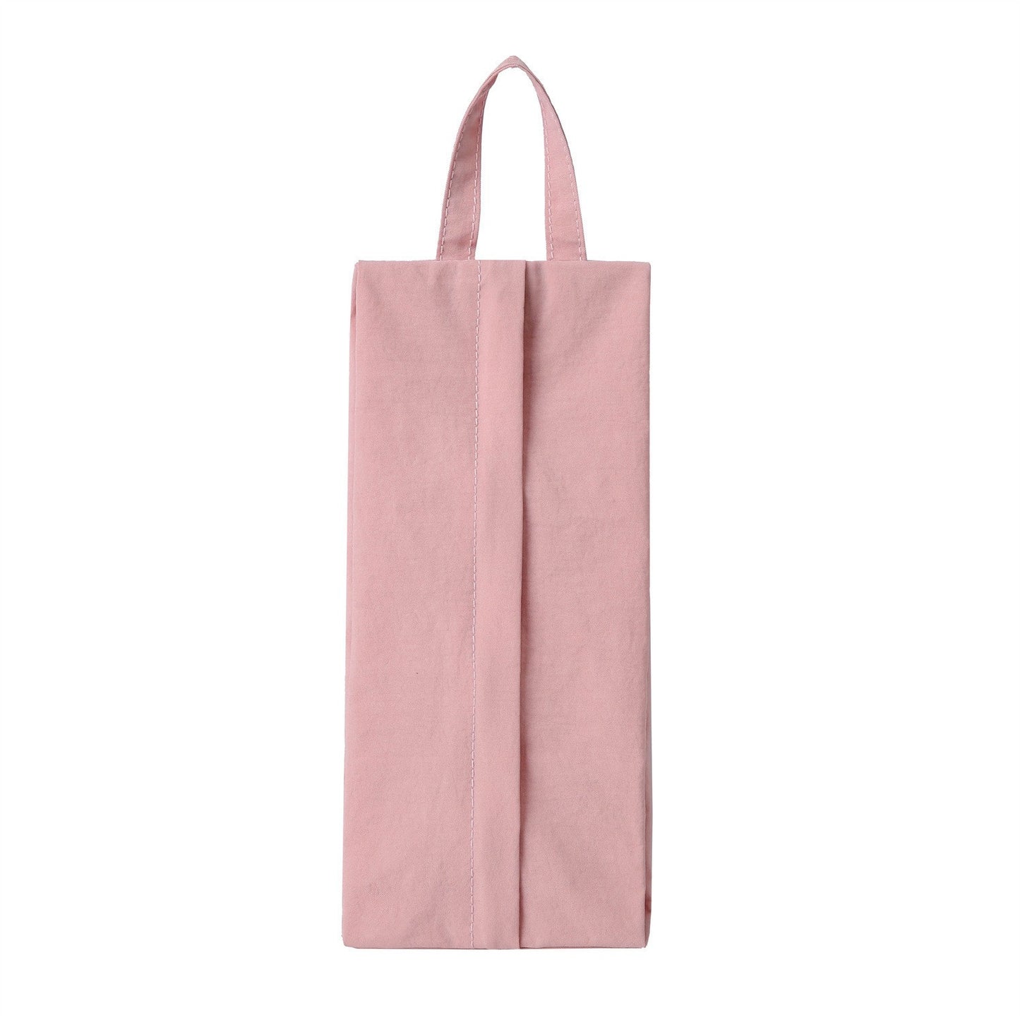 Geanta de Depozitare, Flippy, Pentru Haine Mici, Lenjerie, Sosete, Cosmetice, Impermeabila, cu Maner, 10x20x3 cm, Roz-0