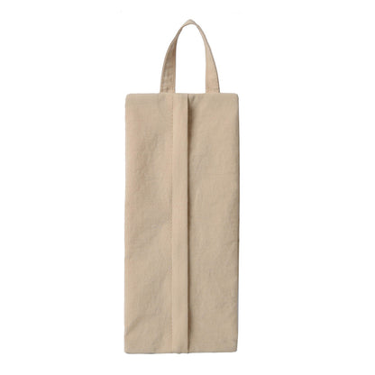 Geanta de Depozitare, Flippy, Pentru Haine Mici, Lenjerie, Sosete, Cosmetice, Impermeabila, cu Maner, 10x20x3 cm, Crem-0