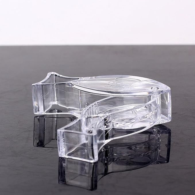 Storcator de Citrice Manual, Flippy, Rezistente, Usor de Folosit si Depozitat, Durabil, Calitativ, 12x5.2 cm, Model Peste, Transparent-5