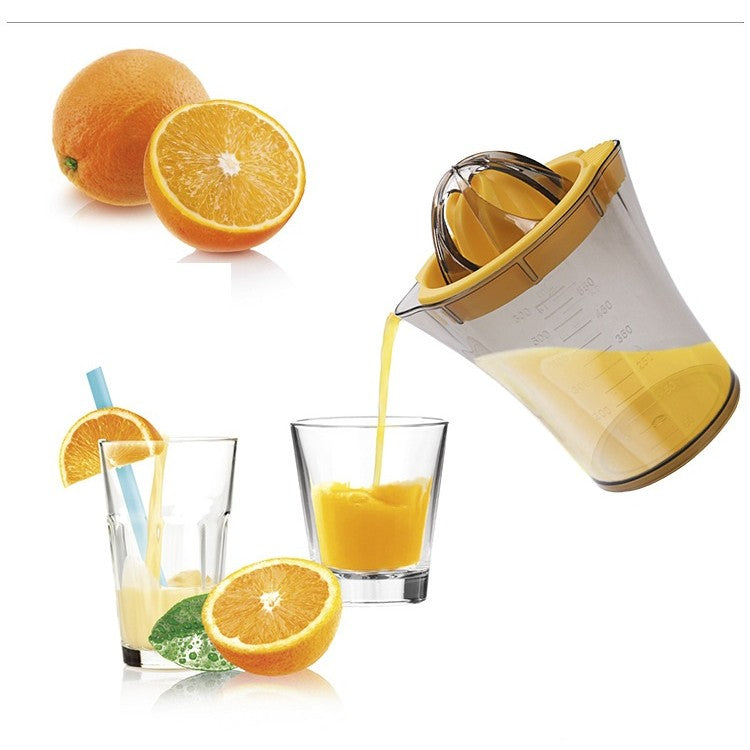 Storcator manual citricie Flippy, cu recipient de 600 ml, 15x8.5x13.5 cm, material ABS, Transparent-4