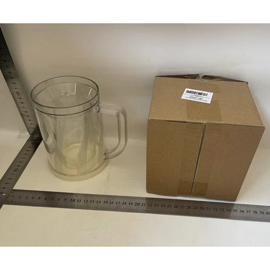 Cana Frigorifica cu Gheata, Flippy, 14.2 x 10.4 x 14.7 cm, Plastic, 800 ml, Transparent-1