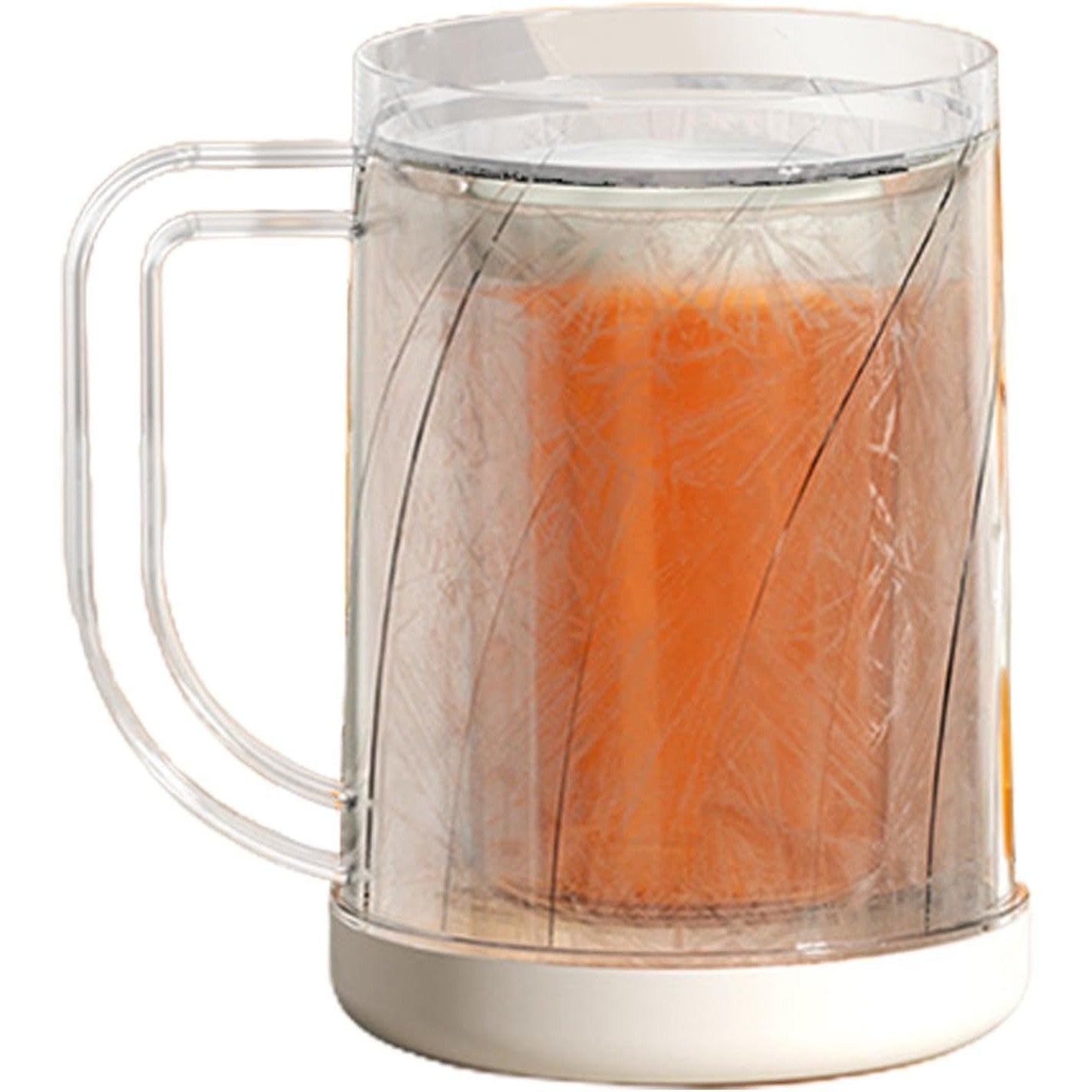 Cana Frigorifica cu Gheata, Flippy, 14.2 x 10.4 x 14.7 cm, Plastic, 800 ml, Transparent-3