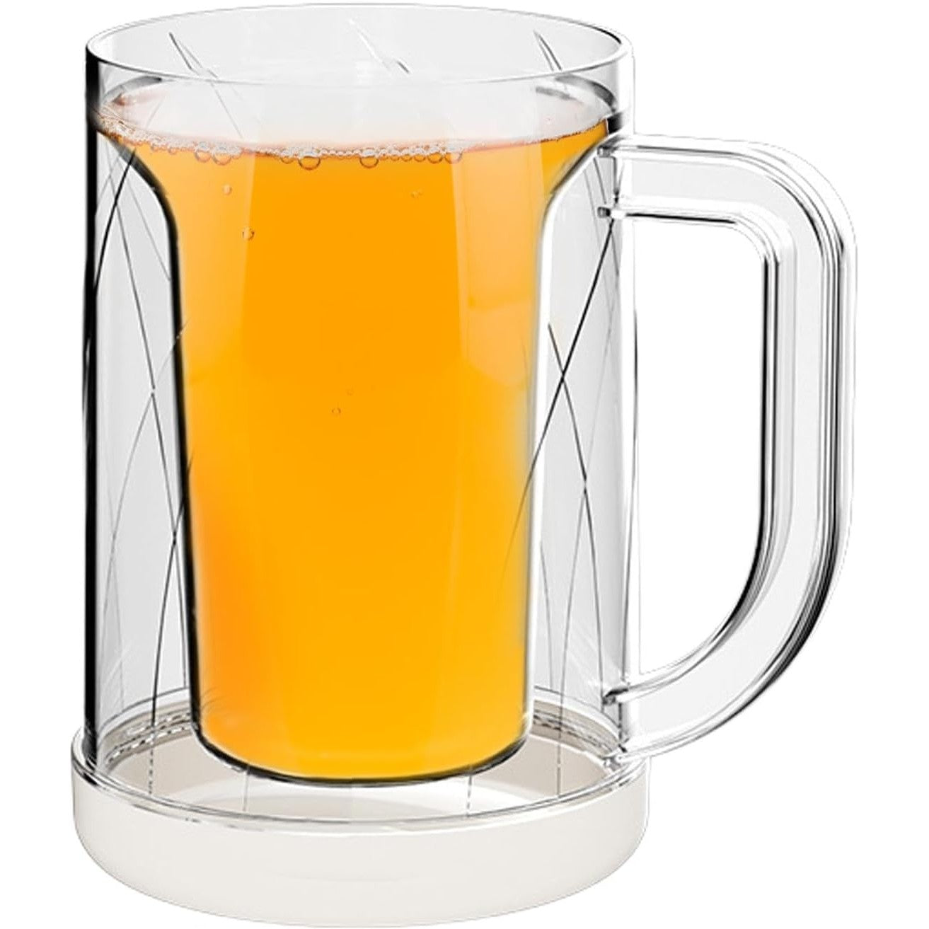 Cana Frigorifica cu Gheata, Flippy, 14.2 x 10.4 x 14.7 cm, Plastic, 800 ml, Transparent-7