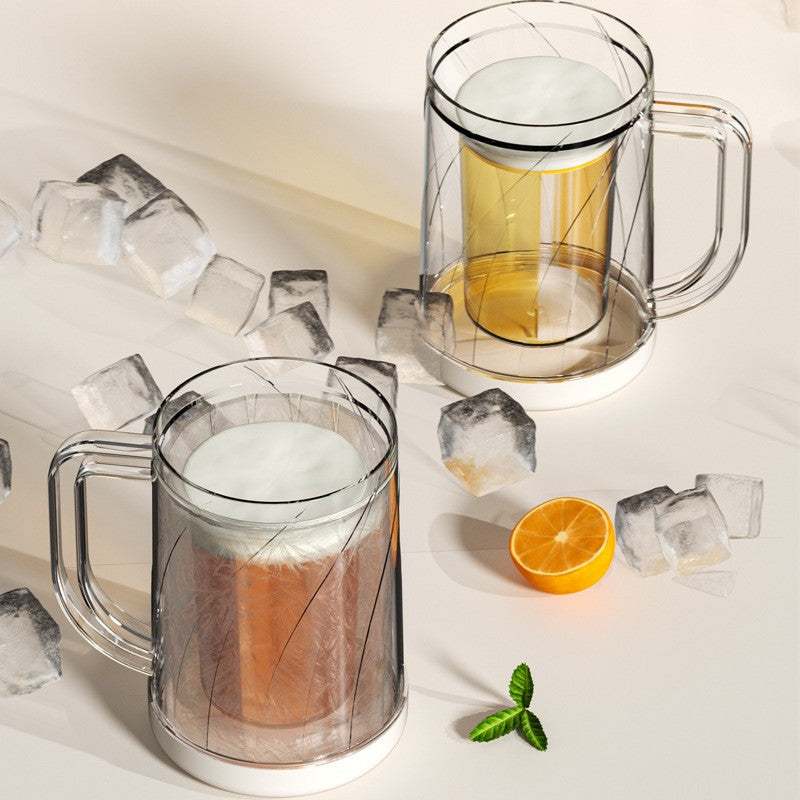 Cana Frigorifica cu Gheata, Flippy, 14.2 x 10.4 x 14.7 cm, Plastic, 800 ml, Transparent-11