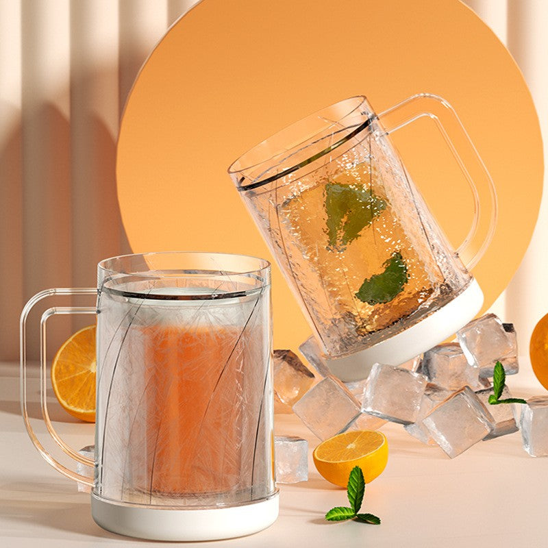 Cana Frigorifica cu Gheata, Flippy, 14.2 x 10.4 x 14.7 cm, Plastic, 800 ml, Transparent-12