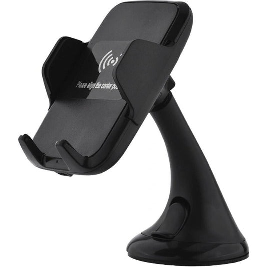 Suport auto cu incarcare wireless (inductie) 10W W001 Negru-0