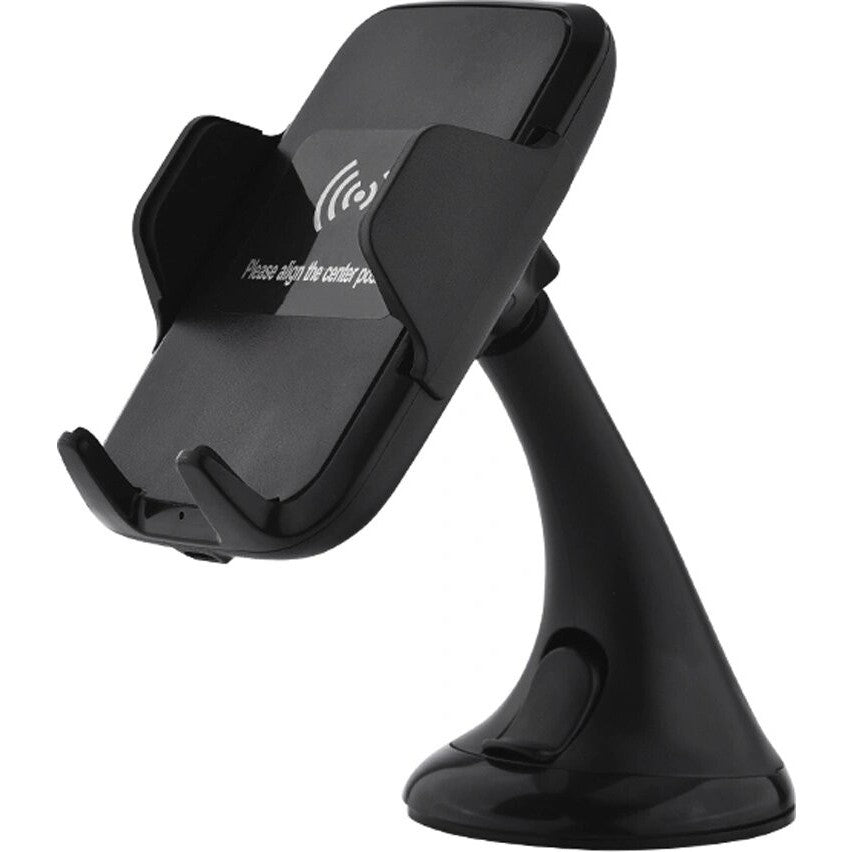 Suport auto cu incarcare wireless (inductie) 10W W001 Negru-0