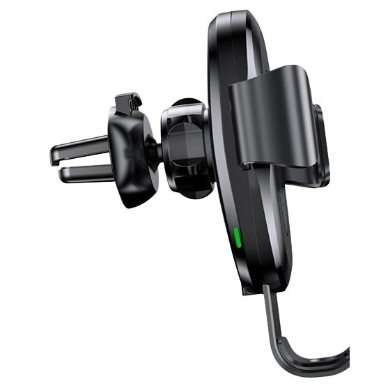 Suport auto cu incarcare wireless (inductie), Fast Charge WUW W2 negru-0