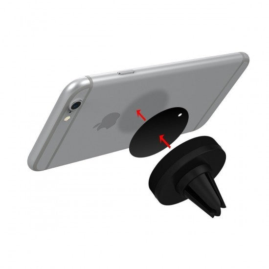 Suport auto magnetic pentru telefon BK4 , Negru-2